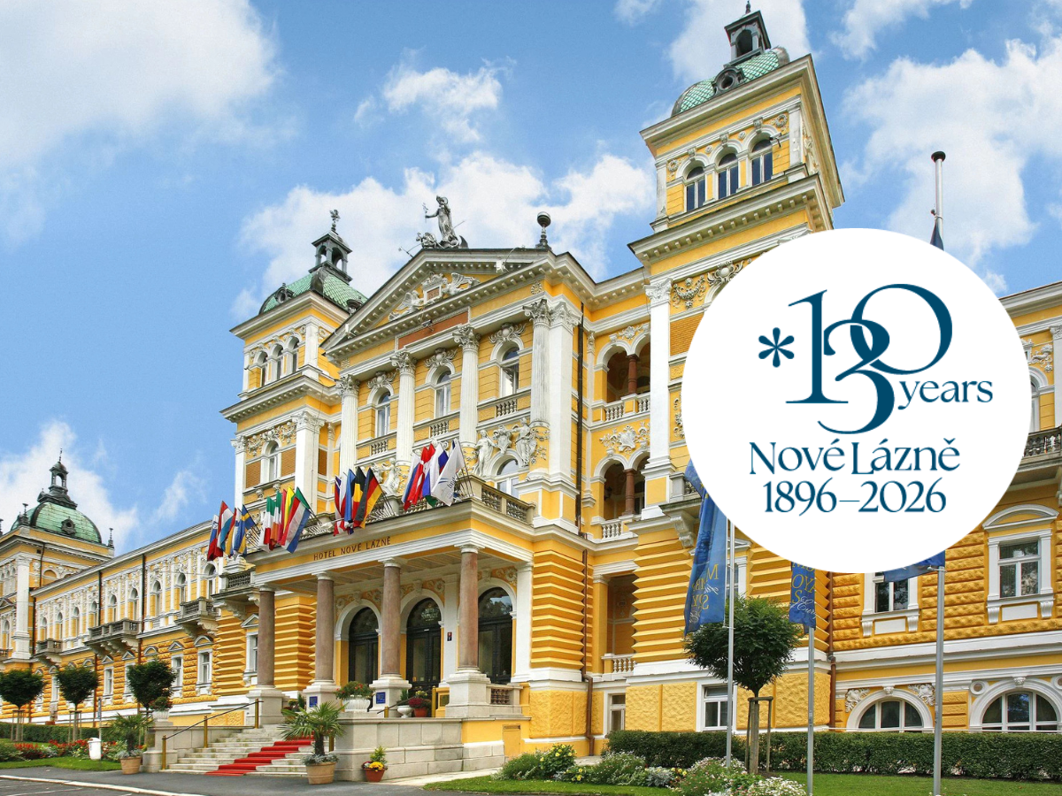 Jubiläumsaufenthalt – 6 Nächte - 130 Jahre Hotel Nové Lázně 